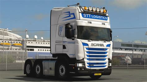 stt logistics skins  ets euro truck simulator  mods american