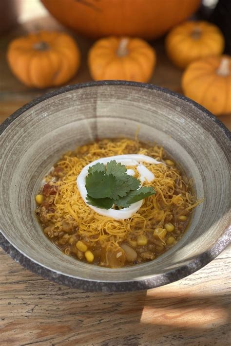 Trader Joe S Fall Turkey Chili With Pumpkin Is Made In Pot So It S