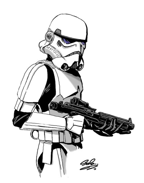 Stormtrooper Cartoon Clipart Best