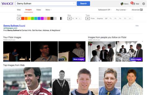 There are advanced image search options to filter the results by license, size, color, and more. Yahoo Image Search Adds Personalized Photos From Your ...