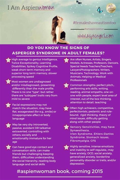 Female Autism Infographics Understanding Autism Aspergers Autism