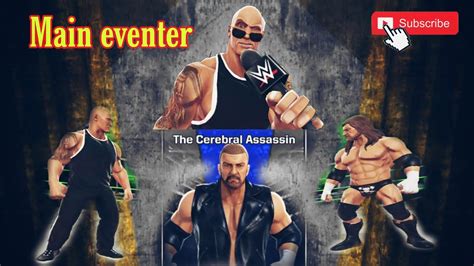 The Cerebral Assassin Main Eventerfennyking Wwemayhem Youtube