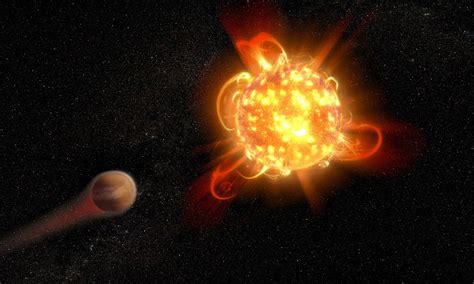 Good News Red Dwarfs Blast Their Superflares Out The Poles Sparing
