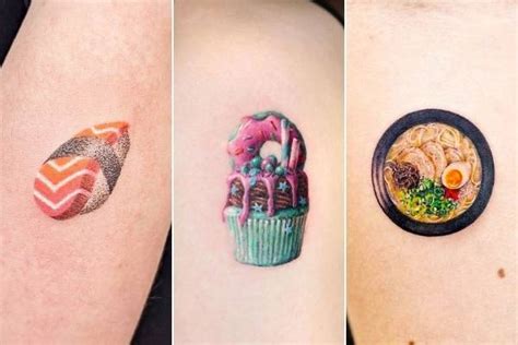 45 Delicious Food Tattoos That Will Make You Hungry