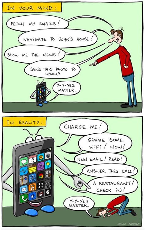 21 Comics Die Zeigen Wie Das Smartphone Unser Leben Verändert Hat