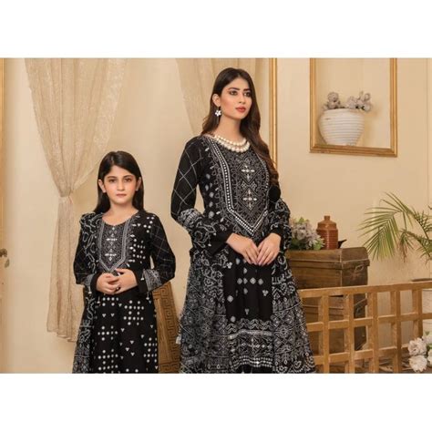 Mom And Daughter Matching Cotton Dress Ml 13768 Ladies From Mahir London Uk