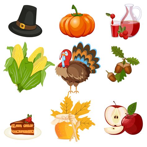 Holiday vector thanksgiving icons on Behance