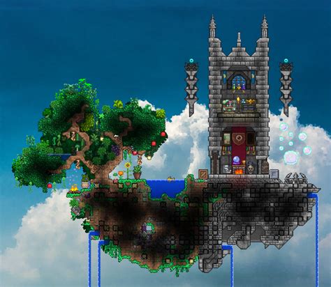 I've always admired the creativity of most terraria players, so this is a sideblog dedicated to reblogging and admiring the amazing creations in said game. Pin by Zachariah Flannery on Terraria | Terraria castle ...