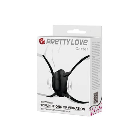 Prettylove® 12 Function Of Vibration Strap On Vibrating Panty For W