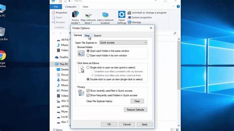 How To Show Hidden Files And Folders In Windows 10 โชว์ไฟล์ที่ซ่อน