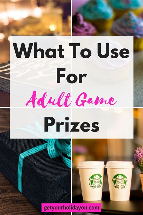 What To Use For Adult Game Prizes • Get Your Holiday On