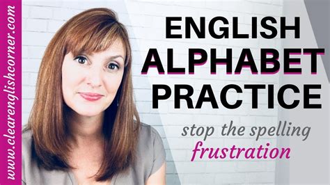 How To Say English Letters American English Alphabet Pronunciation