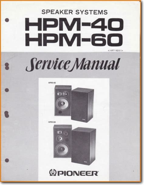pioneer hpm 60 loudspeaker on demand pdf download english