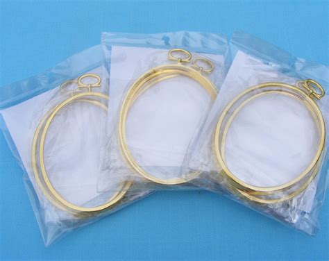 Needlework Frames Mini Gold Oval Set Of 6size 325x425 Etsy