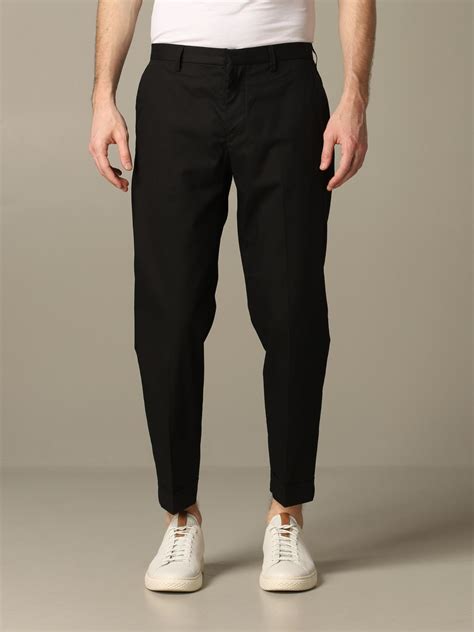 Emporio Armani Pants For Man Black Emporio Armani Pants 3h1pn6