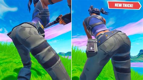 New Thicc Crystal Skin With Awesome Hot Dances Front And Back Perspective Youtube