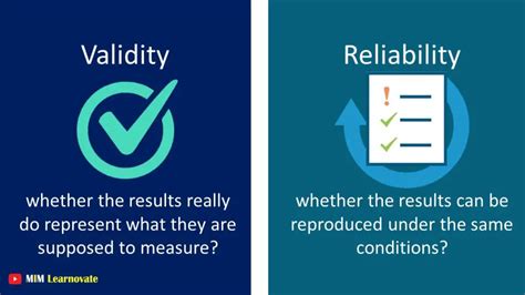 Types Of Validity And Reliability Bxebasics
