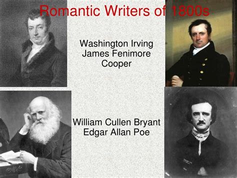 Ppt Romantic Writers Of 1800s Powerpoint Presentation Free Download