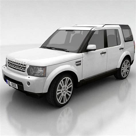 3d Model Land Rover Discovery 4 Cgtrader