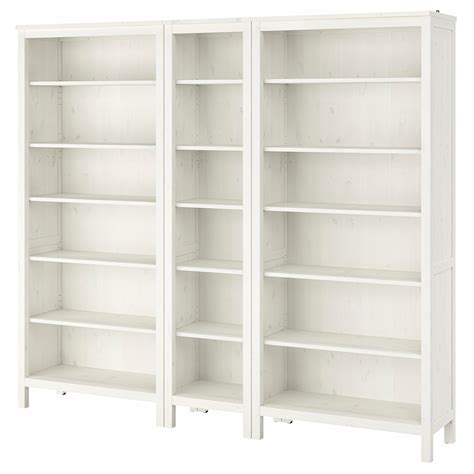 Hemnes Bookcase White Stain 229x197 Cm Ikea