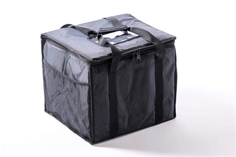 Insulated Thermal Food Delivery Bag For Take Aways Delivery With Mesh