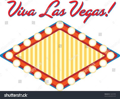 Vector Viva Las Vegas Sign Customize With Your Own Text