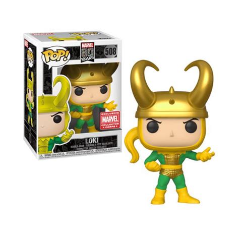 Funko Pop Marvel 80th Anniversary Loki Limited Edition Collector Corps