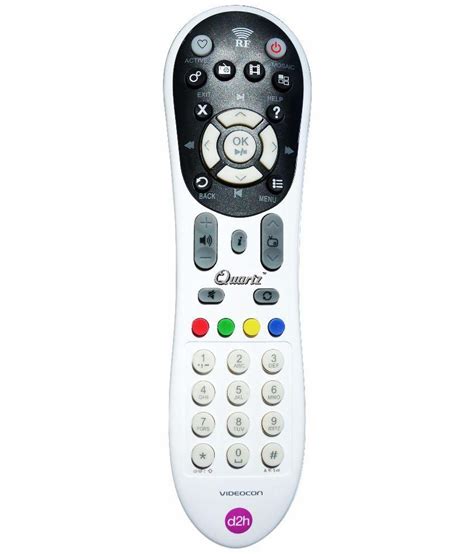 Buy Quartz Remote For Videocon D2h Hd Set Top Box Online At Best Price