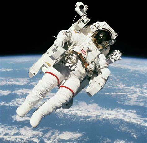 Astronaut S Untethered Leap Captured In NASA S Iconic Spacewalk Picture