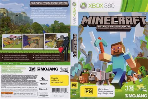 Xbox 360 Minecraft Xbox 360 Edition Ausgamecovers