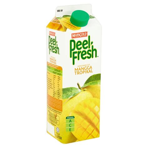 Marigold Peel Fresh Juice Drink Tropical Mango 1l