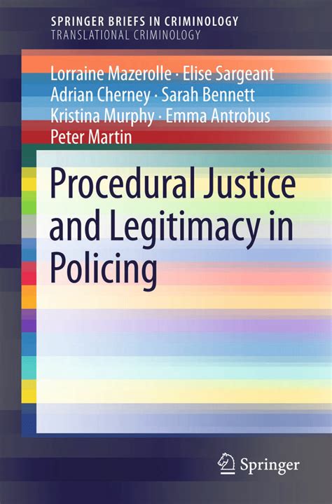 PDF Procedural Justice And Legitimacy In Policing
