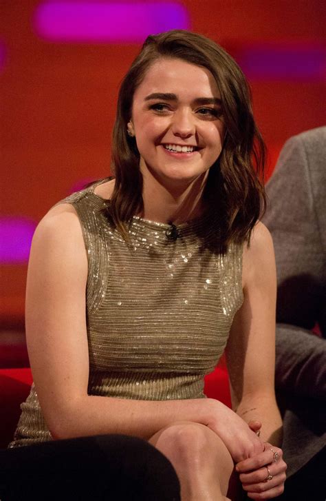 Maisie Williams At Graham Norton Show In London 01112018 Hawtcelebs