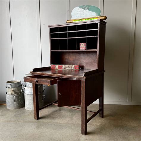 Vintage Post Office Clerks Table Elsie Wolfe Wondrous Antiques