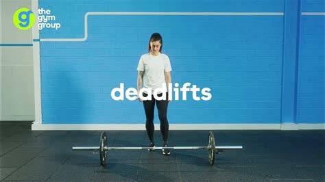 How To Do Deadlifts The Gym Group Youtube