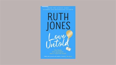 Love Untold Ruth Jones Stunning New Release Is Bound To Make You