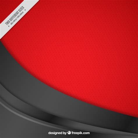 Rode En Zwarte Achtergrond Premium Vector