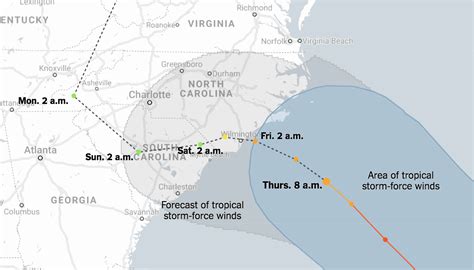 Where Is Hurricane Florence Tracking Storms Path Toward Carolinas
