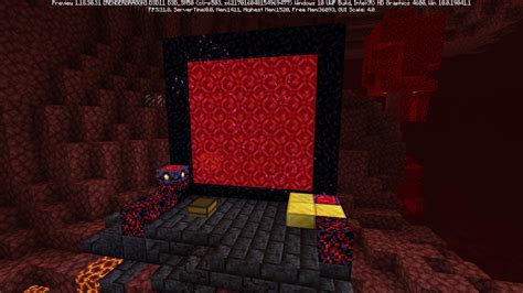 Creeprvictors Red Nether Portal Java Be Link Minecraft Texture Pack