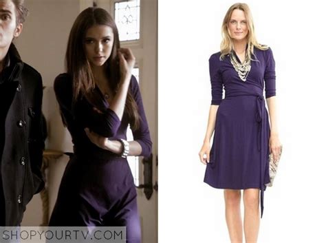 The Vampire Diaries Season 2 Episode 17 Elenas Purple Dress Shop