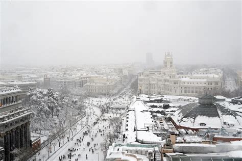 Tormenta De Nieve Deja Al Menos Tres Fallecidos En España Madrid En