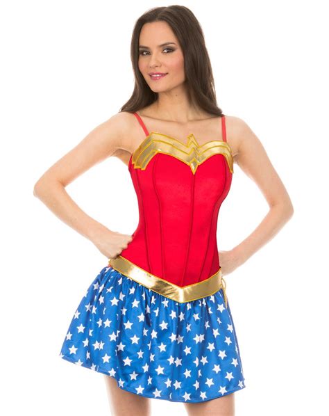 Best Cheap Spirit Halloween Adult Wonder Woman Corset Dc Comics