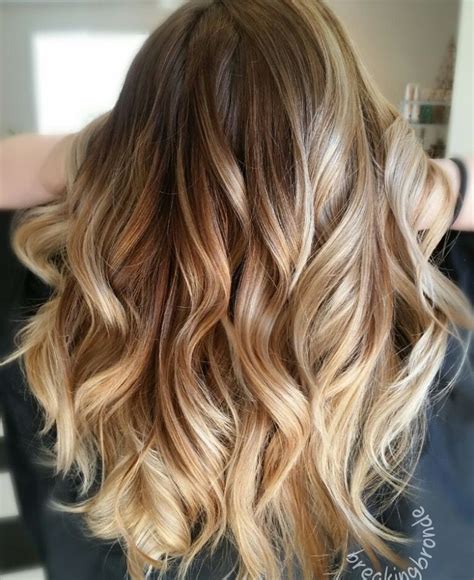 Pretty Warm And Blonde Hair Color Highlights Hair Ombre Hair