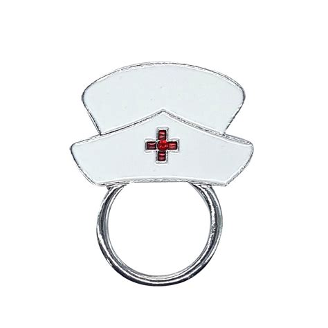 New Arrival Nurse Cap Style Eyeglass Holder Brooch Pin T For Nurses Wholesale 6pcslot Free