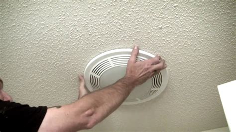 How To Remove Nutone Bathroom Exhaust Fan Cover