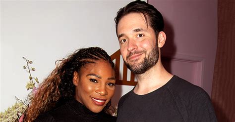tennis legend serena williams uses husband alexis ohanian as a mannequin while she cleans her