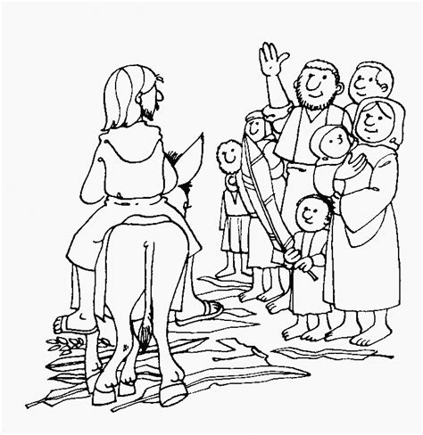 Palm Sunday Coloring Pages Best Coloring Pages For Kids Artofit