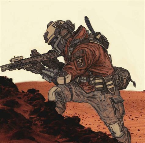 Mars Coalition Trooper Oc Imgur Character Art Concept Art