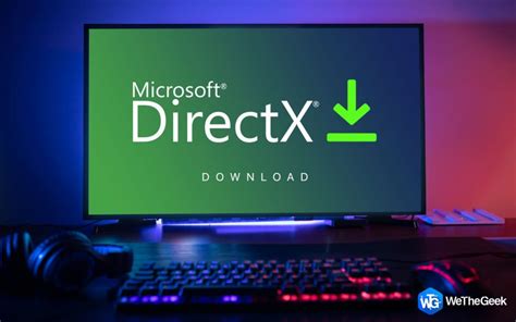 How To Download And Update Directx In Windows 10