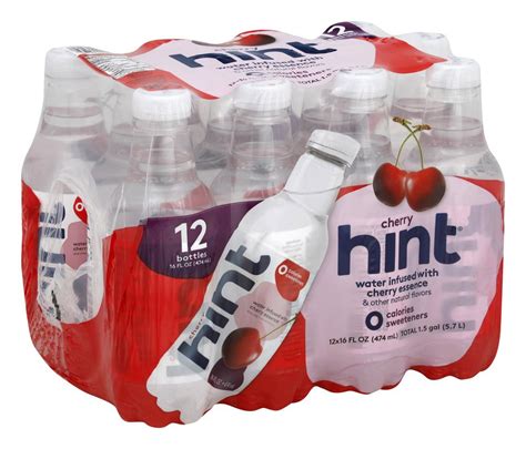 Cherry Infused Water Hint 12 X 16 Fl Oz Delivery Cornershop By Uber